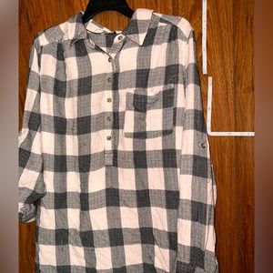 Flannel shirt worn once!